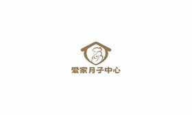 爱家月子中心logo