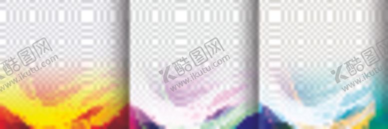 编号：27670210311104506293【酷图网】源文件下载-矢量三套彩色透明背景