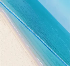 水纹面蓝色波
