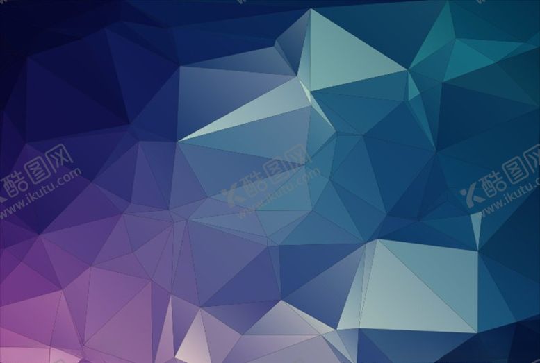 编号：84621009281456418434【酷图网】源文件下载-紫蓝色几何