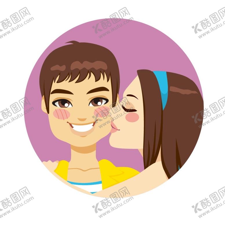 编号：48057609211352222645【酷图网】源文件下载-亲吻