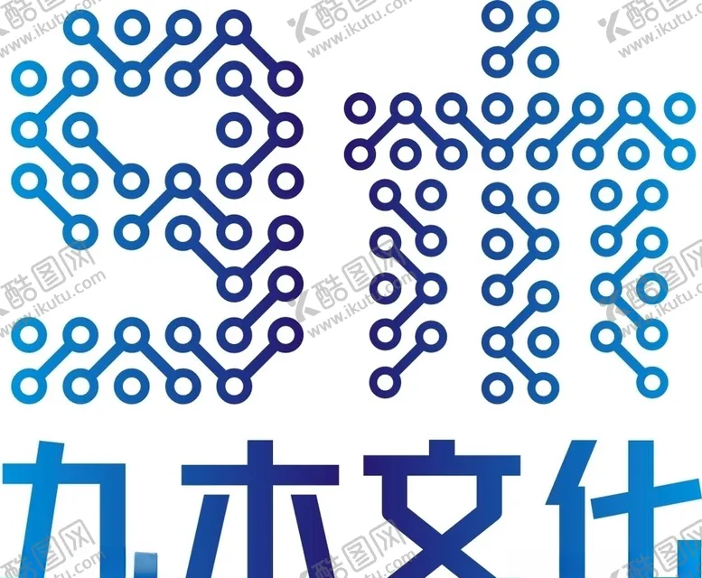 编号：66474804171536413951【酷图网】源文件下载-九木文化logo