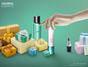 化妆品海报