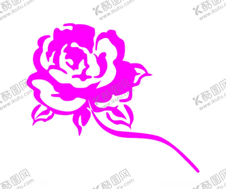编号：35209104071515156145【酷图网】源文件下载-矢量玫瑰花雕花板造型板