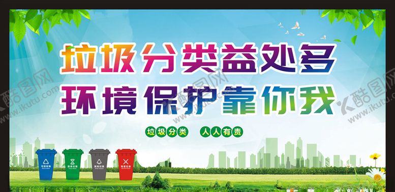 编号：96726504240626274798【酷图网】源文件下载-垃圾分类宣传栏海报