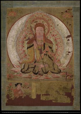 敦煌风格绘画图案