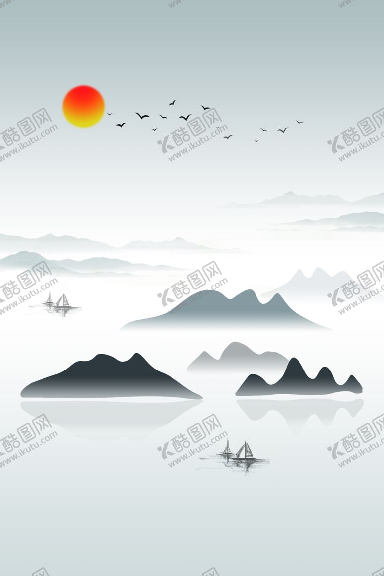 编号：53447907040006483249【酷图网】源文件下载-中式装饰画