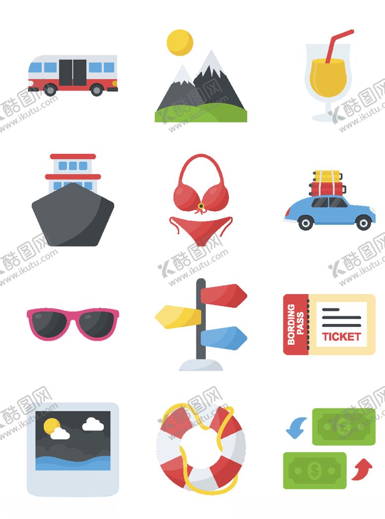 编号：96743910250717575256【酷图网】源文件下载-综合图标