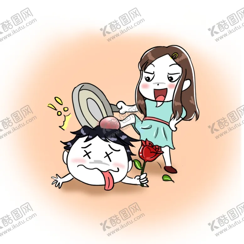 编号：93433712072030008836【酷图网】源文件下载-妈妈教育儿子