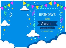 生日邀请函