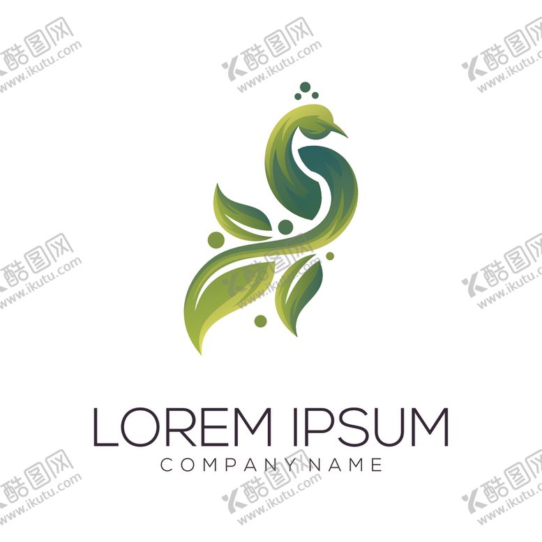 编号：77668806292026288655【酷图网】源文件下载-孔雀logo