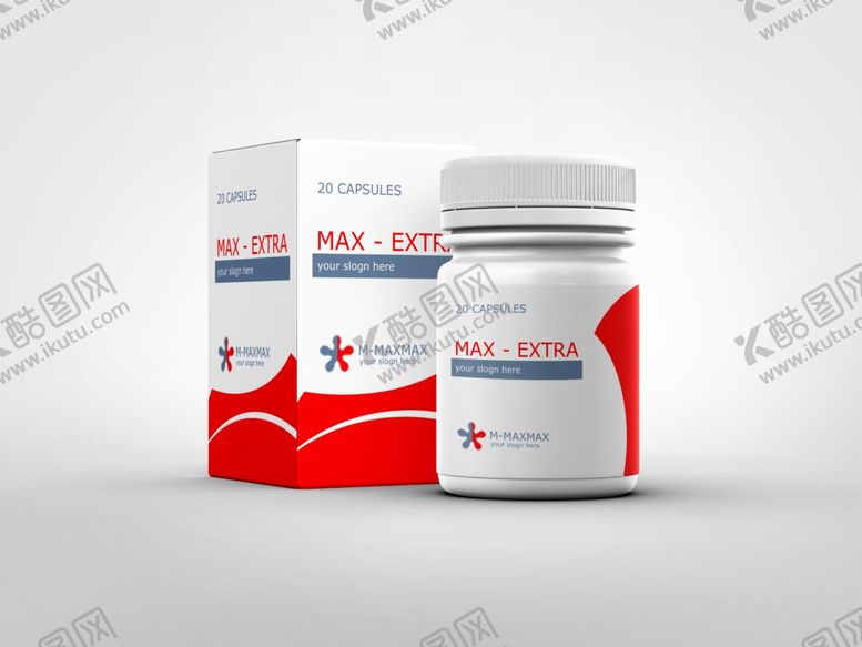 编号：81319910292245205805【酷图网】源文件下载-药品胶囊包装效果图样机