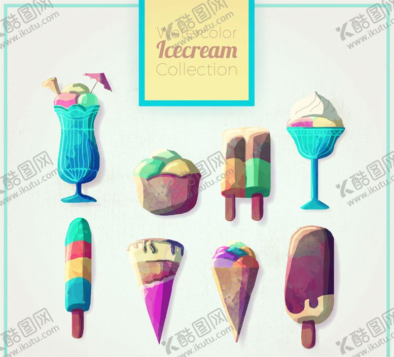 编号：61832210021655034118【酷图网】源文件下载-手绘冰淇淋