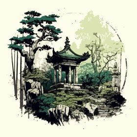 山水画