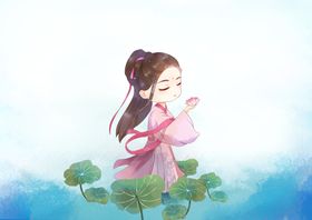 美丽可爱的小女孩