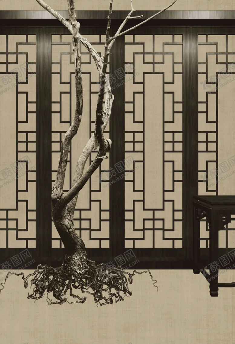 编号：32700102220622249135【酷图网】源文件下载-国风工笔国画分层素材