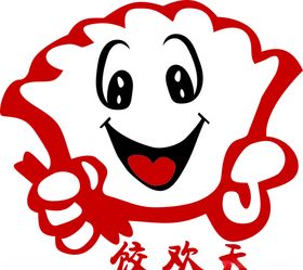 饺欢天LOGO饺子
