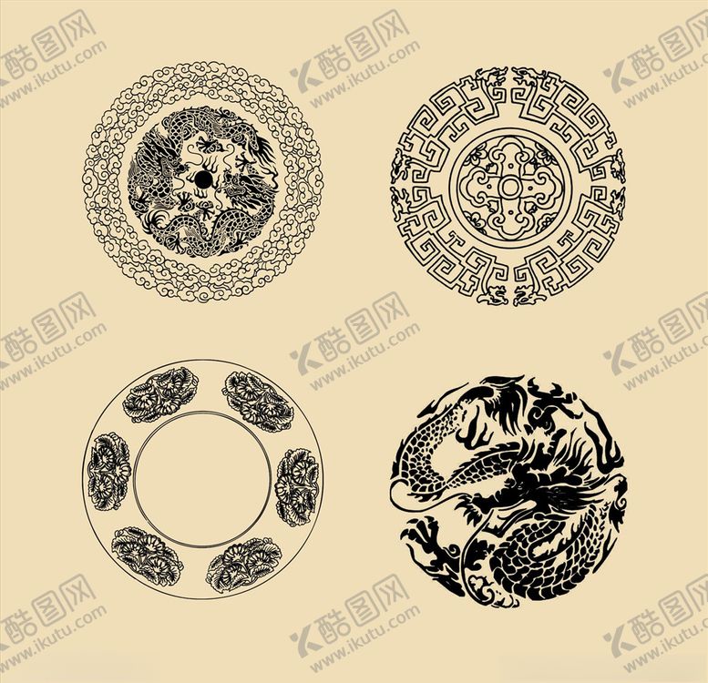 编号：48018207050511281042【酷图网】源文件下载-古典传统图案
