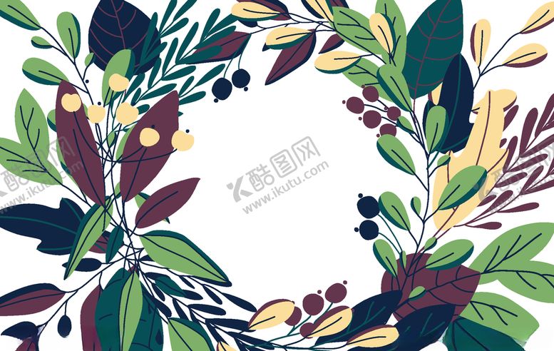 编号：34478309102014473229【酷图网】源文件下载-叶子背景