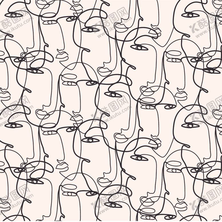 编号：22647910262057402260【酷图网】源文件下载-线条人儿