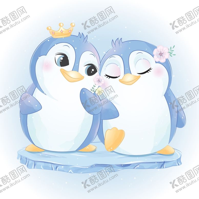 编号：52860410070504377210【酷图网】源文件下载-卡通企鹅