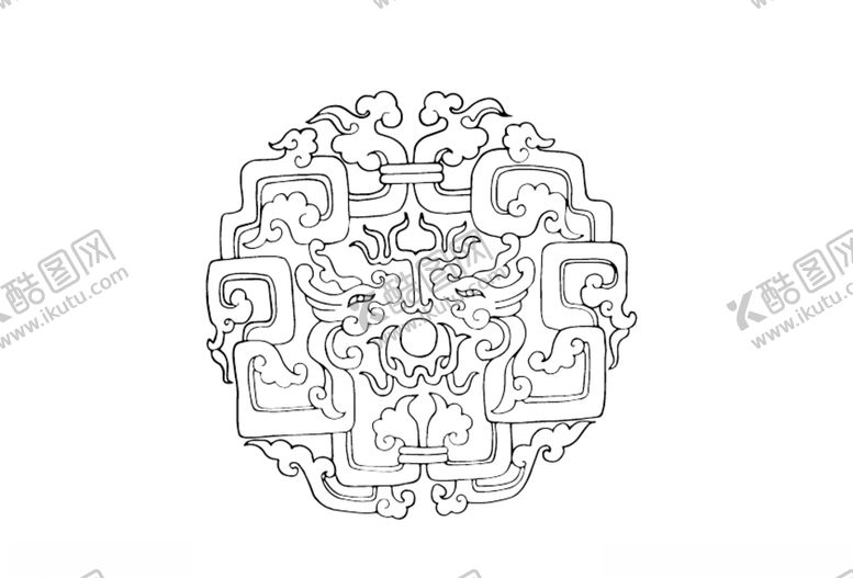 编号：79829310060015307638【酷图网】源文件下载-中国古典花纹