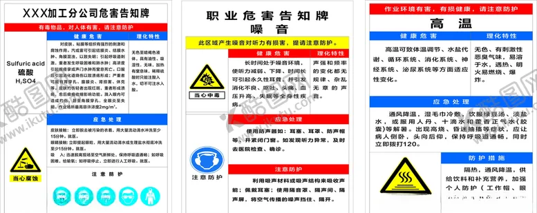 编号：21067807081400318958【酷图网】源文件下载-职业危害告知牌