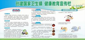 养生健康教育宣传栏