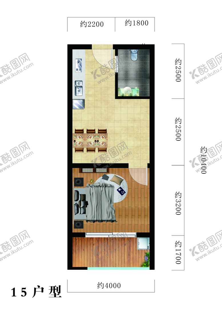 编号：19336110021524532068【酷图网】源文件下载-户型图