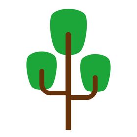 树木植物标志图形图标装饰素材