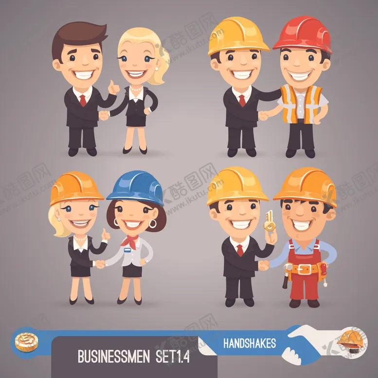 编号：74006507011215106843【酷图网】源文件下载-卡通职业人物