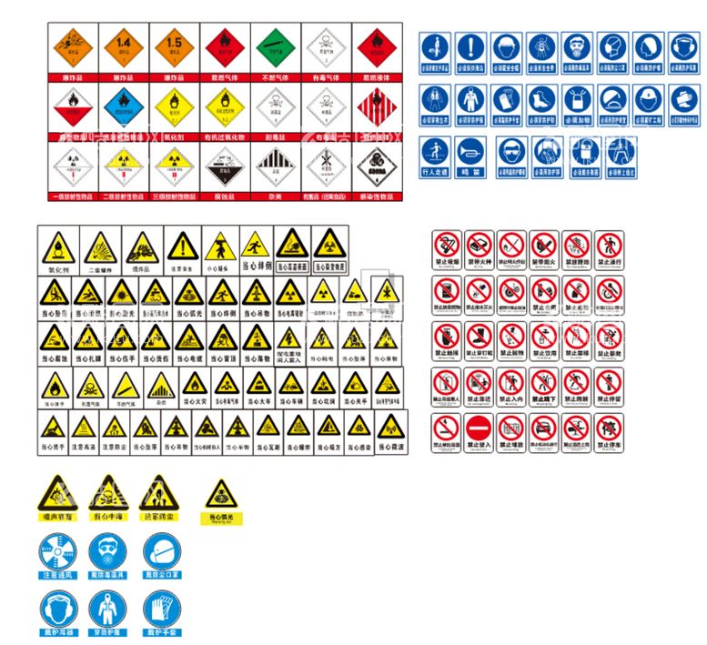 编号：87640510261013156405【酷图网】源文件下载-危险源小标志
