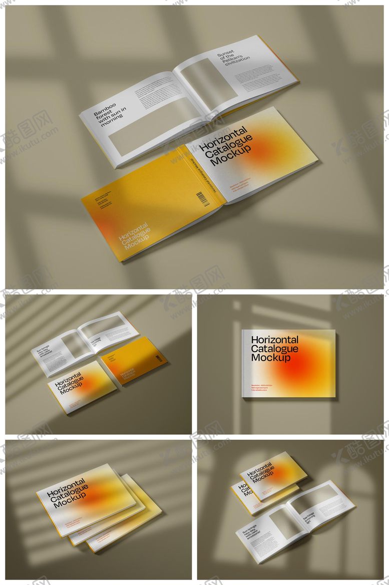 编号：50635203042012568524【酷图网】源文件下载-册页宣传册册子杂志样机