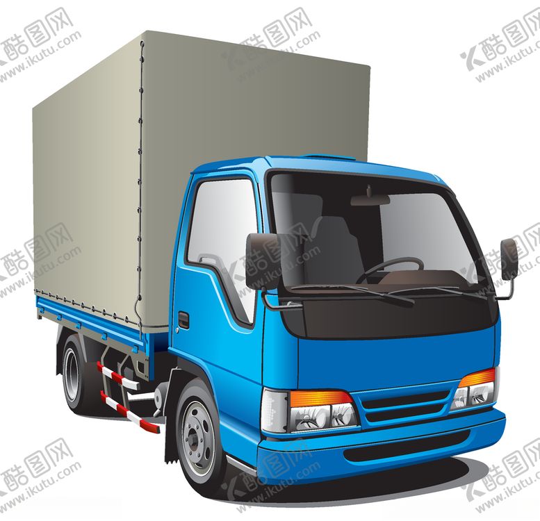 编号：76804209131945413605【酷图网】源文件下载-货运卡车矢量