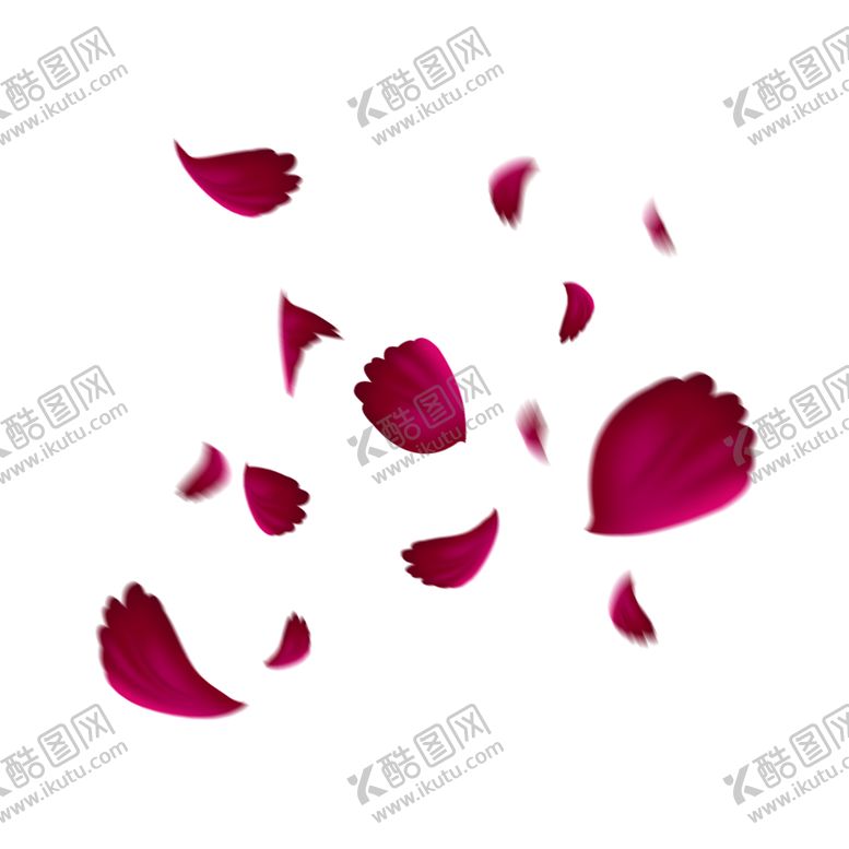 编号：82583010102115457016【酷图网】源文件下载-红色玫瑰花瓣