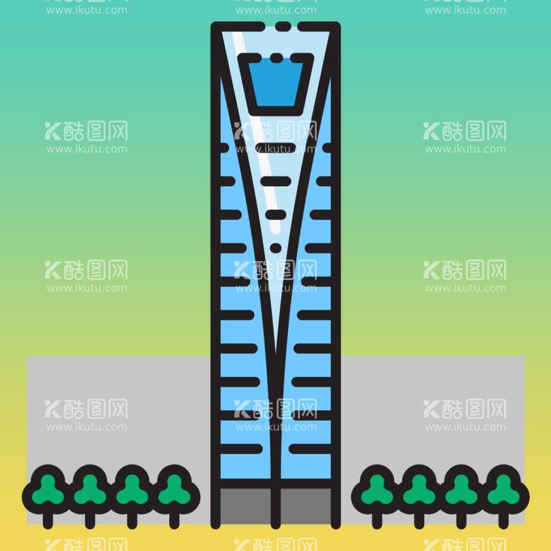 编号：64155812210732421475【酷图网】源文件下载-卡通建筑