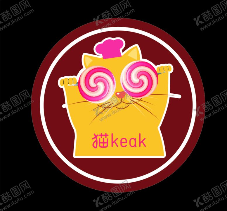 编号：25867210180019503893【酷图网】源文件下载-猫logo