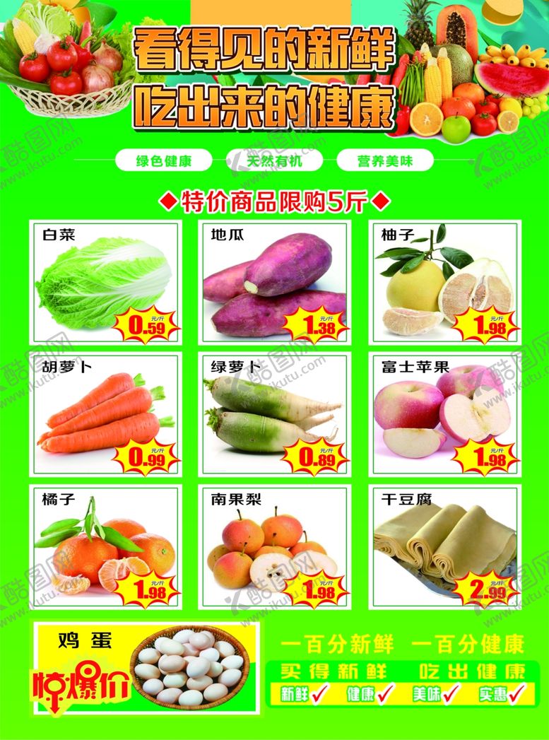 编号：96232609240231588570【酷图网】源文件下载-水果蔬菜