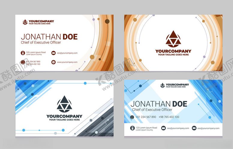 编号：83582804171647459118【酷图网】源文件下载-商务名片