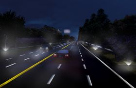 夜景效果led亮化效果图