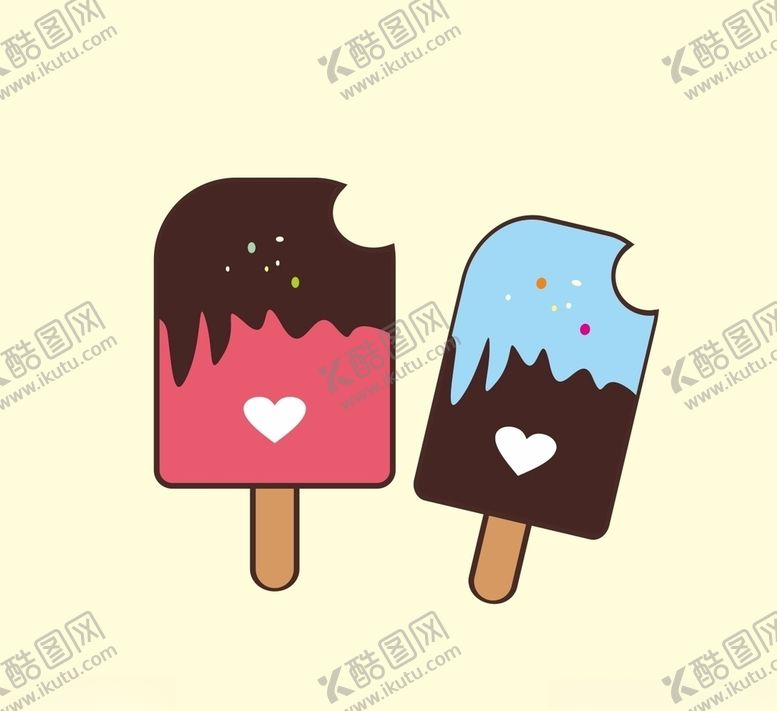 编号：57089710170424144618【酷图网】源文件下载-卡通雪糕
