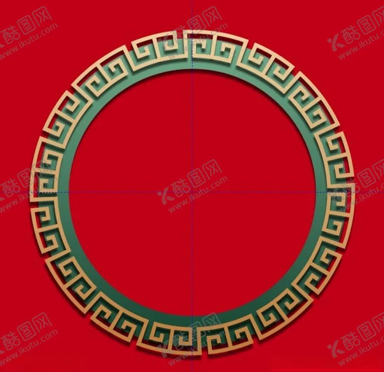 编号：86843807011536184379【酷图网】源文件下载-中国风边框金色
