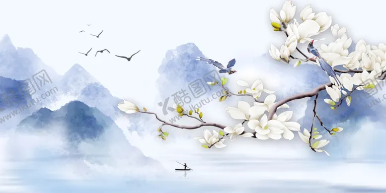 编号：18061106301438233787【酷图网】源文件下载-花开富贵