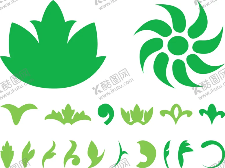 编号：10380009090304561515【酷图网】源文件下载-绿色植物