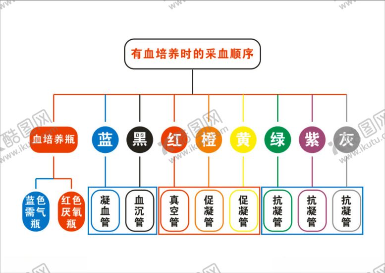 编号：80025402150816166378【酷图网】源文件下载-有血培养时的采血顺序