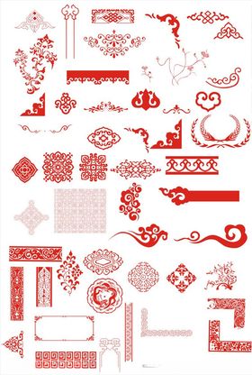 中国古典精品花纹