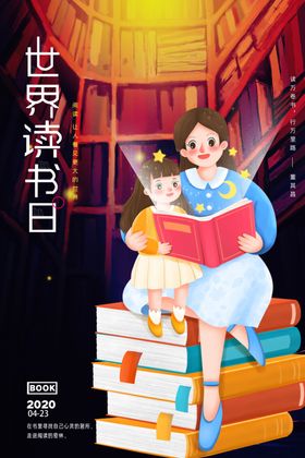 世界读书日展板423香校园