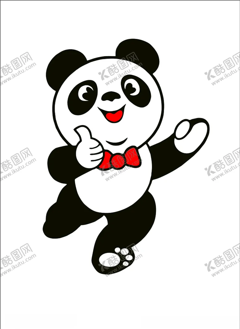 编号：85096406171700125416【酷图网】源文件下载-卡通熊猫