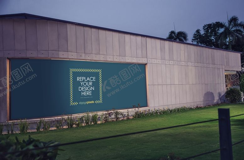 编号：76890210041848219673【酷图网】源文件下载-户外大型广告牌样机