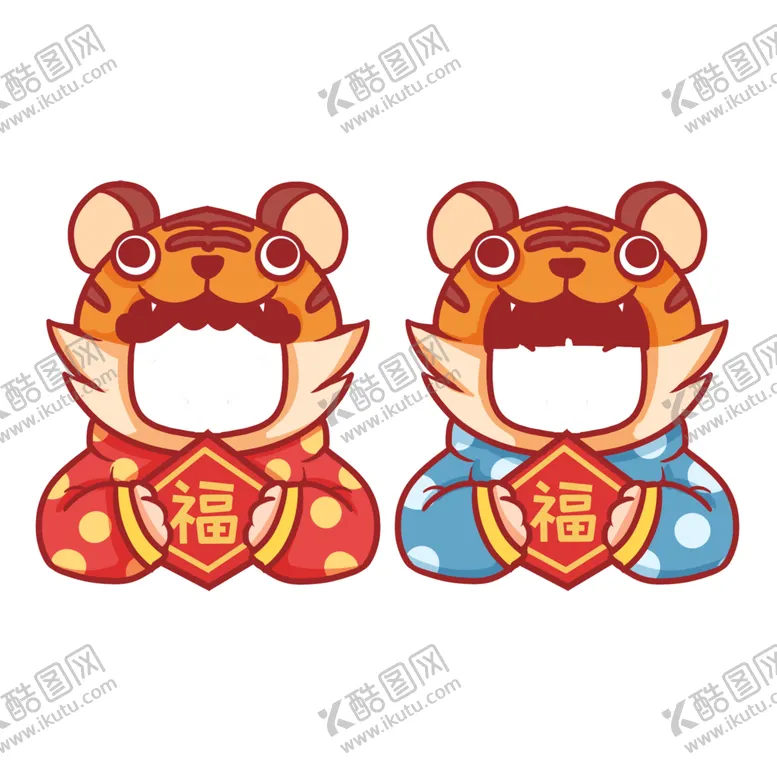 编号：61969901270434272115【酷图网】源文件下载-虎年头像框